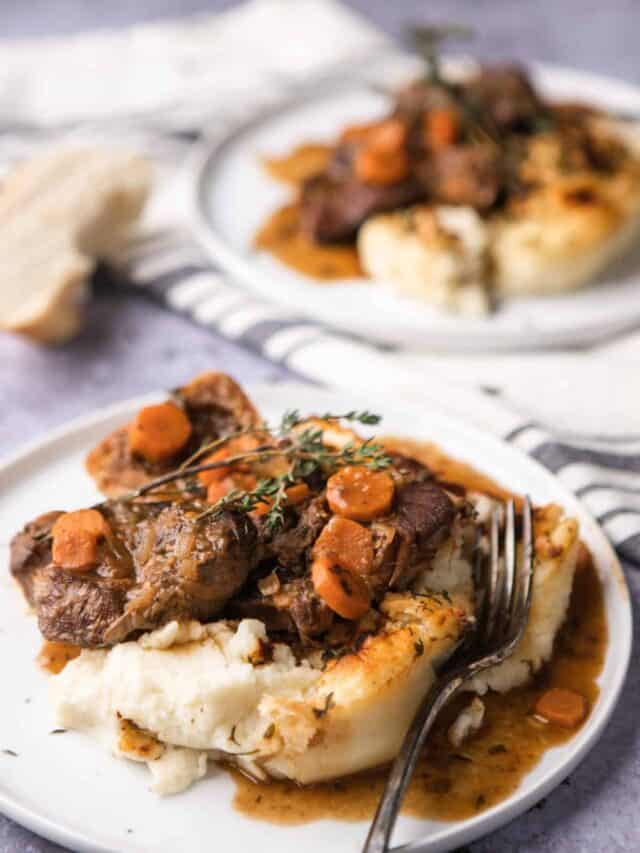The Best Slow-Cooked Beef Shanks in Red Wine Sauce Story