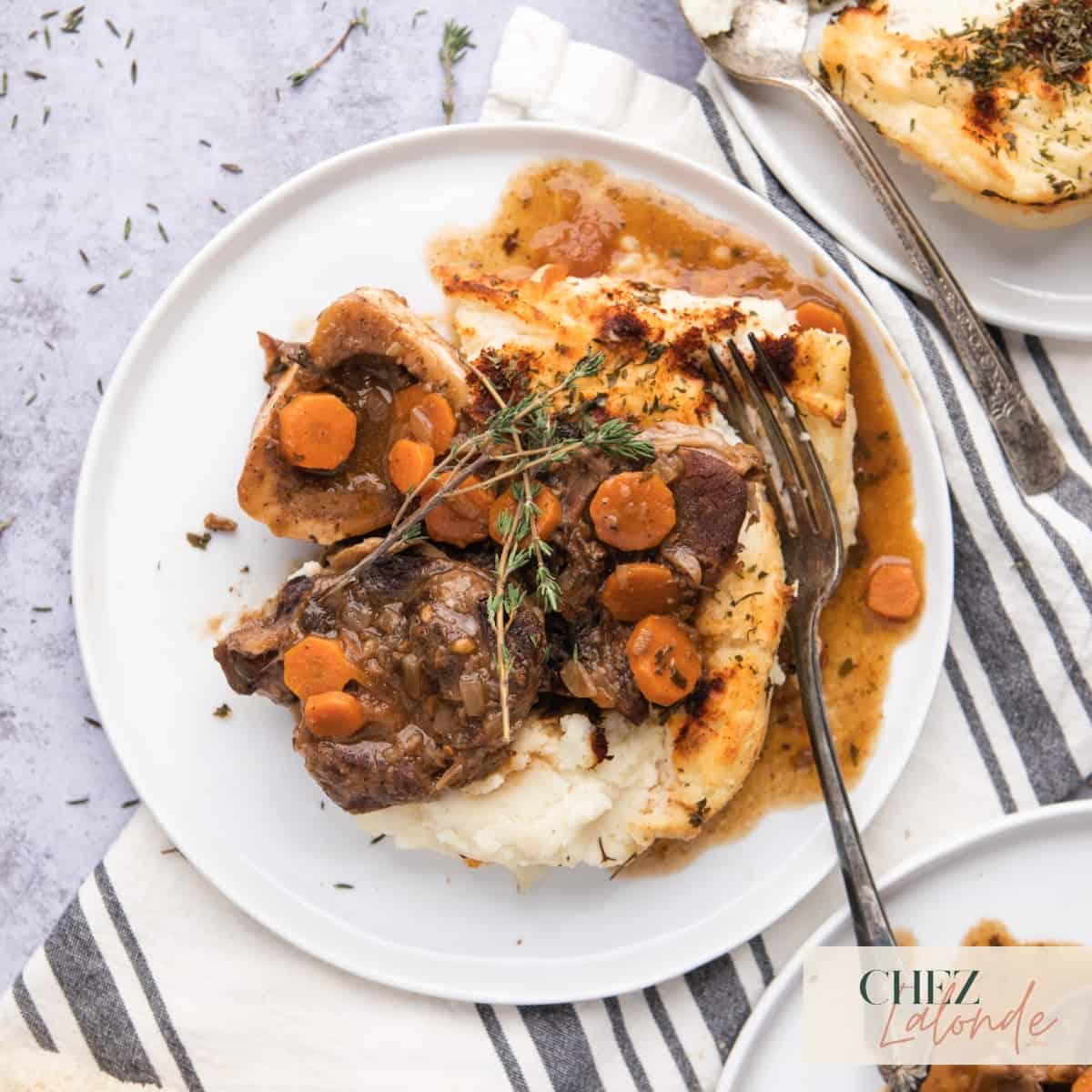 The Best Slow-Cooked Beef Shanks in Red Wine Sauce
