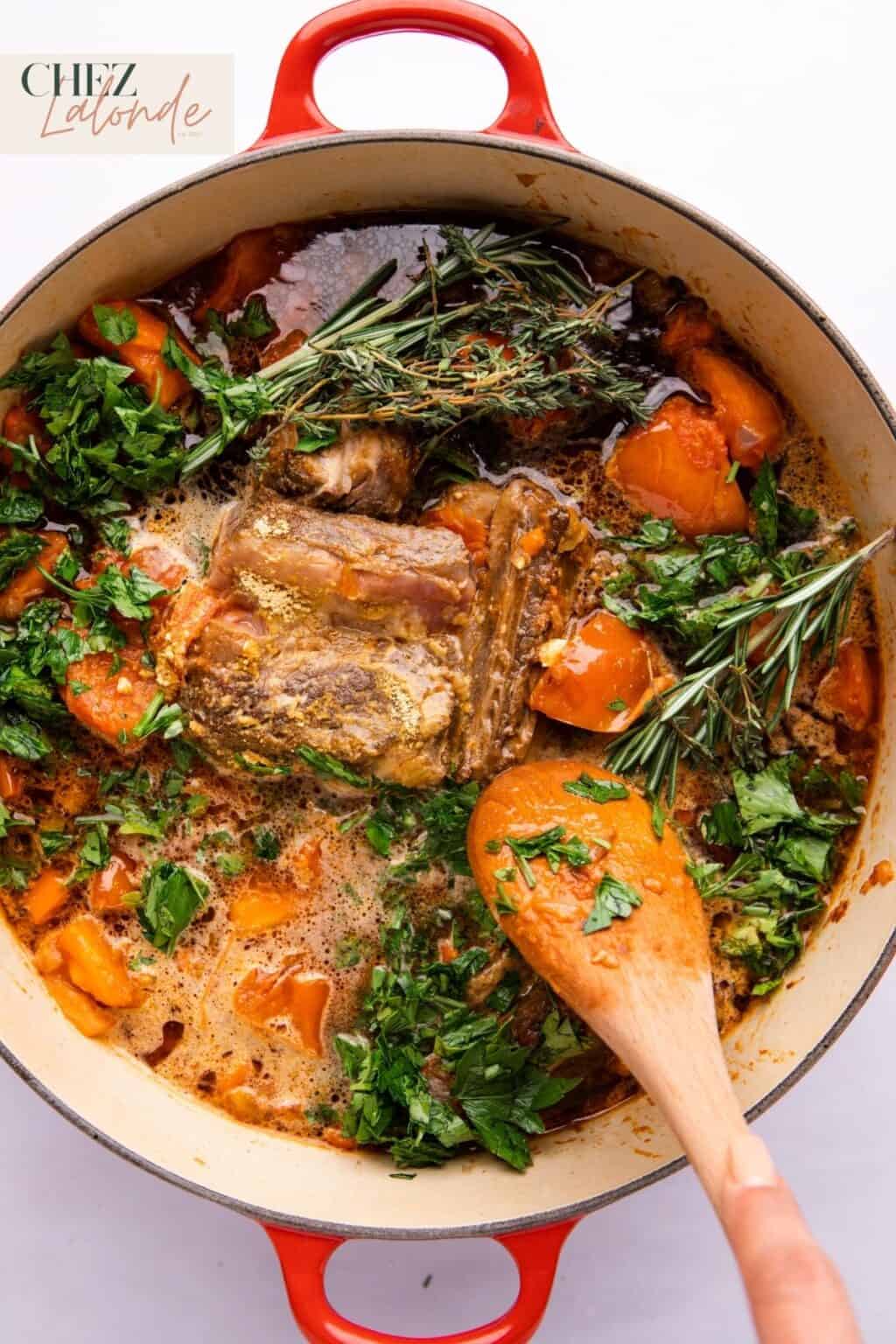 The Best SlowCooked Beef Shanks in Red Wine Sauce