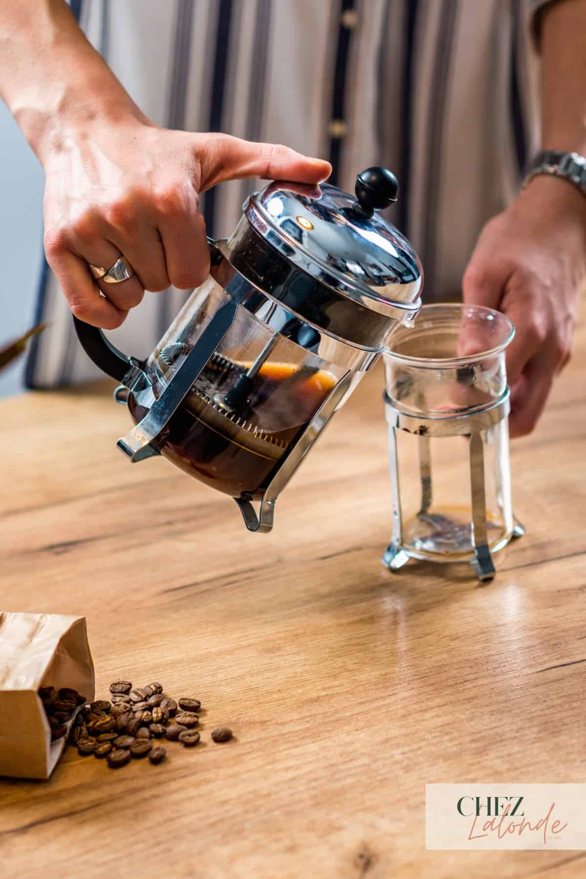 French press coffee pot
