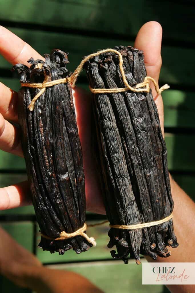 Tahitian Vanilla Beans.