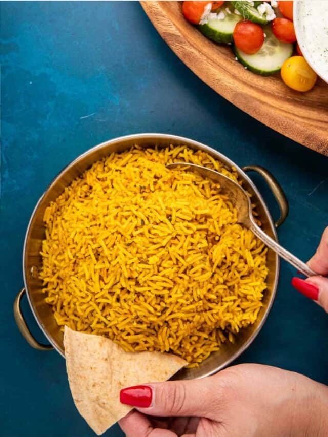 Easy 30-Minute Mediterranean Yellow Rice Recipe Story
