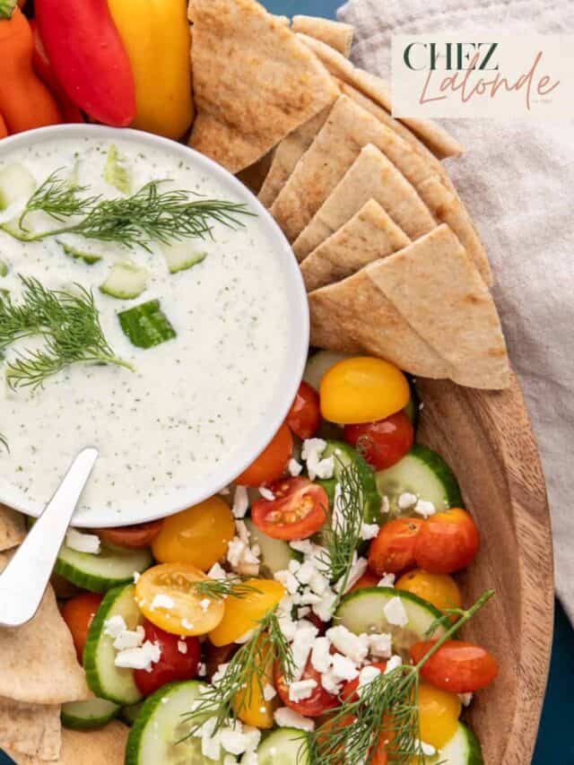 Garlicky Greek Yogurt And Cucumber Sauce (Tzatziki) Story