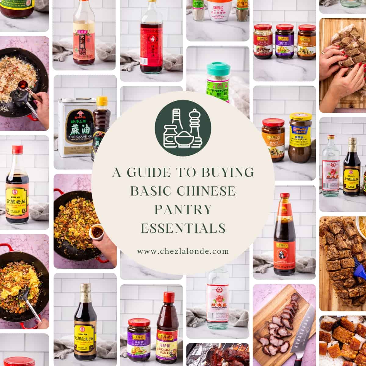 A Guide to Buying basic Chinese Pantry Essentials Cover photo.